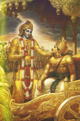    - Krishna and Arjuna